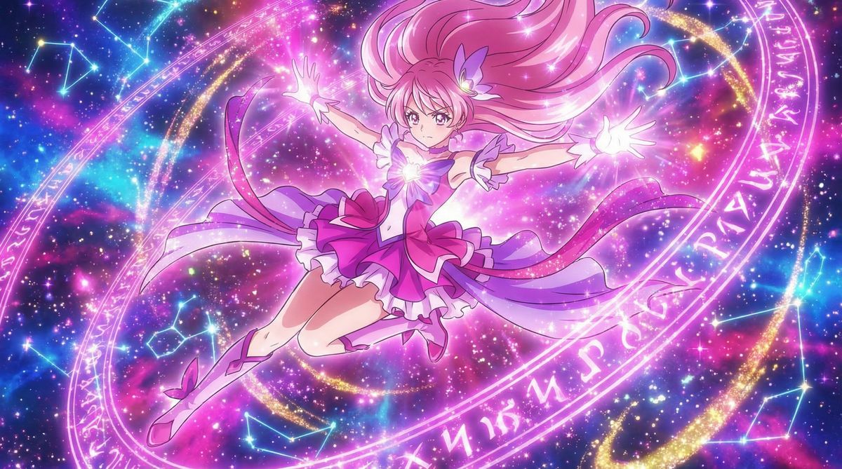 抖阴精选动漫：魔法少女华丽变身