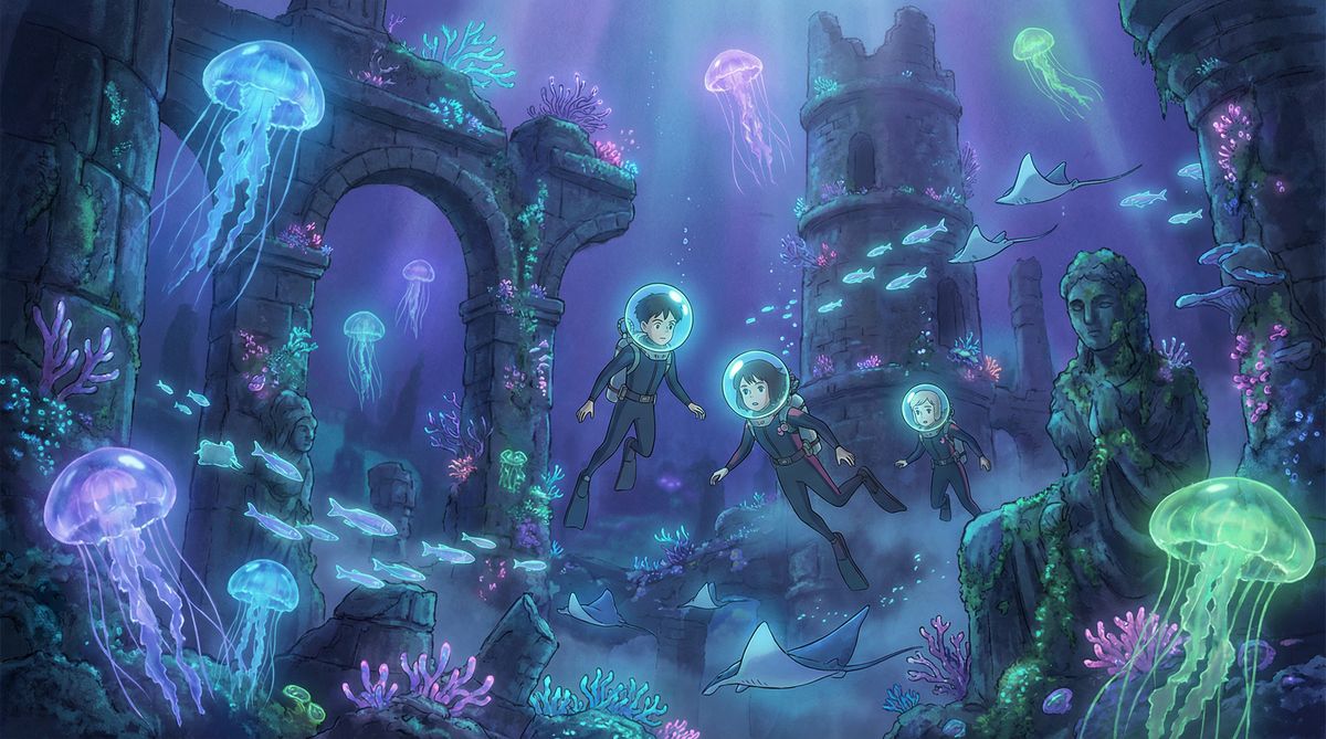 抖阴精选动漫：海底冒险深海奇遇